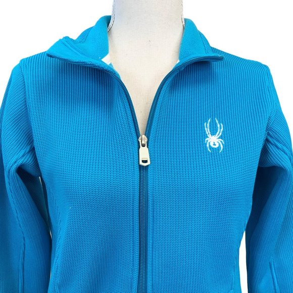 Spyder Blue Utility Jacket for Women - Picture 2 of 7